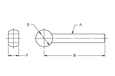 Blank Rod Ends Drawing
